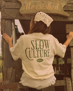 THE SLOW CULTURE Oversized Tee