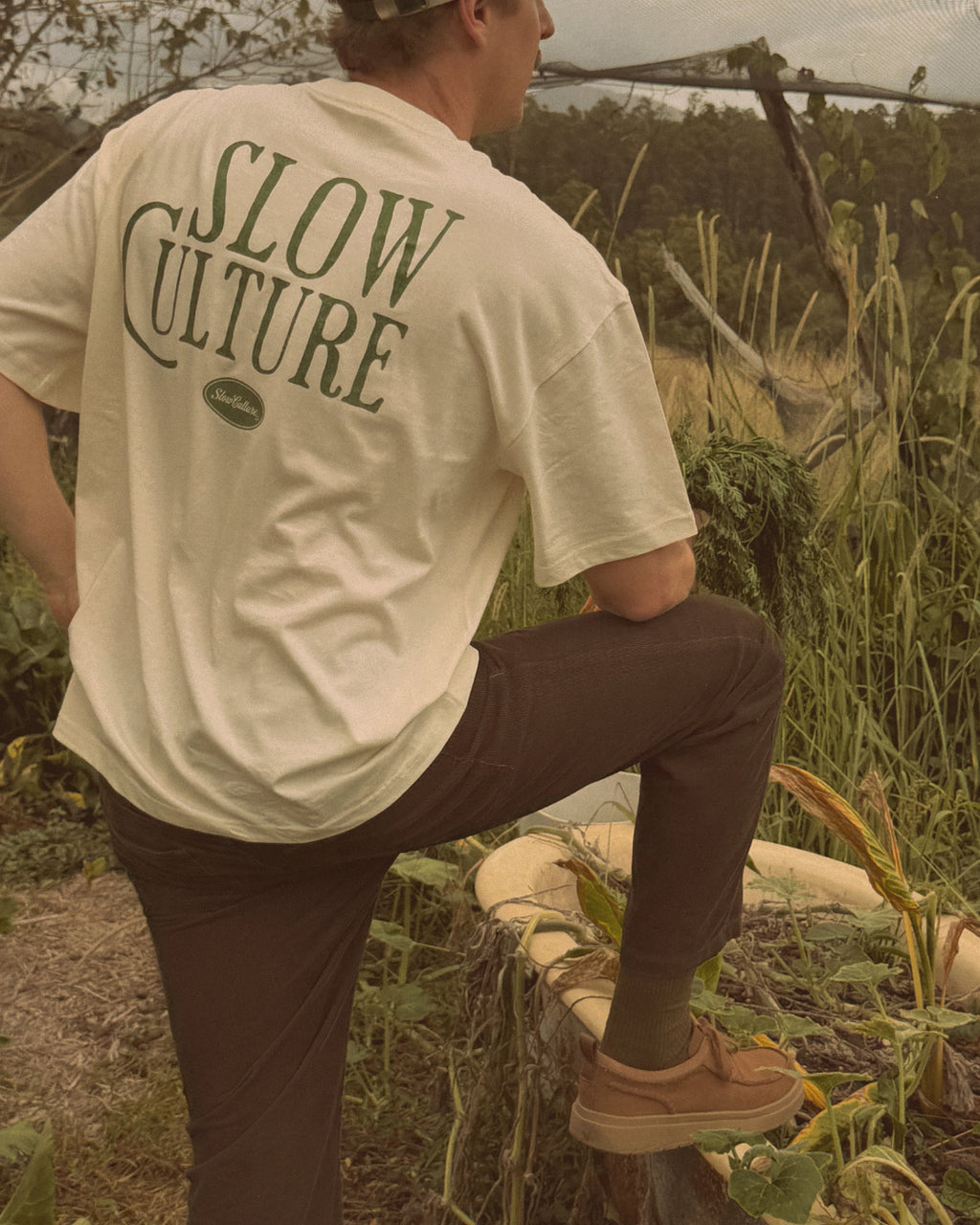 THE SLOW CULTURE Oversized Tee