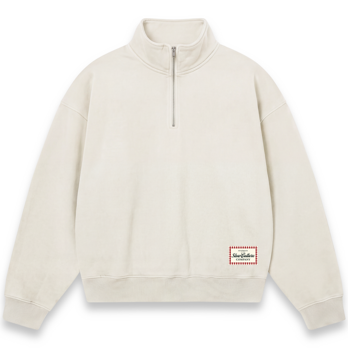 THE SLOW Women's Half-Zip - Butter