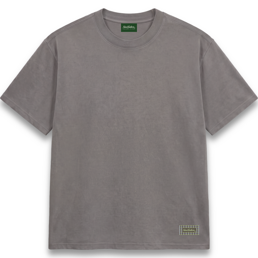 THE ESSENTIAL Women's Faded Tee - Mushroom