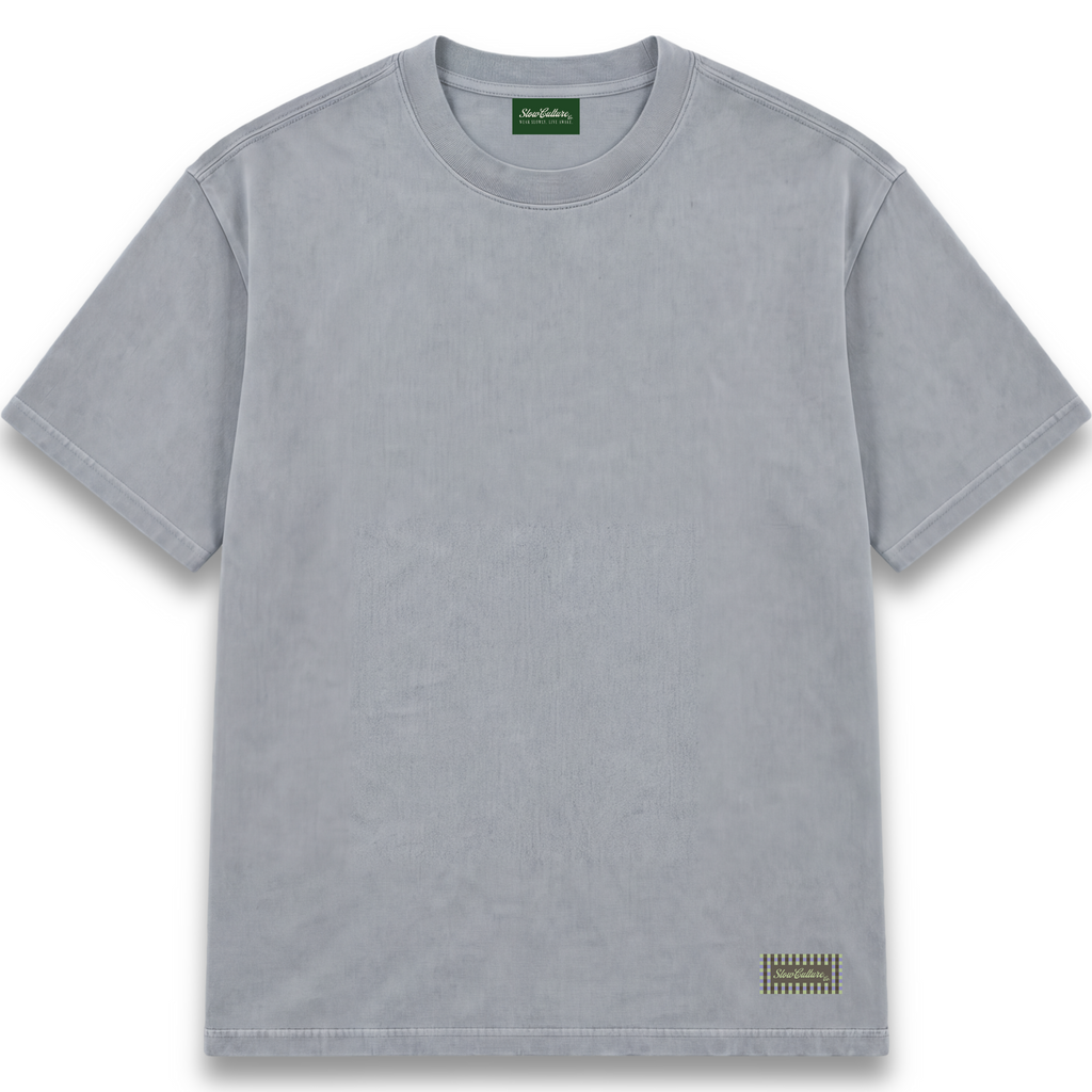 THE ESSENTIAL Women's Faded Tee - Sky