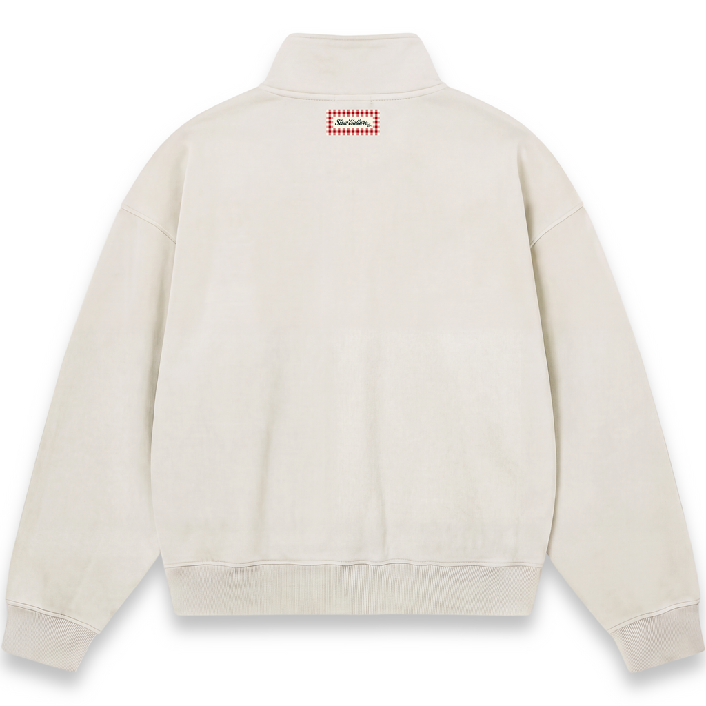 THE SLOW Women's Half-Zip - Butter