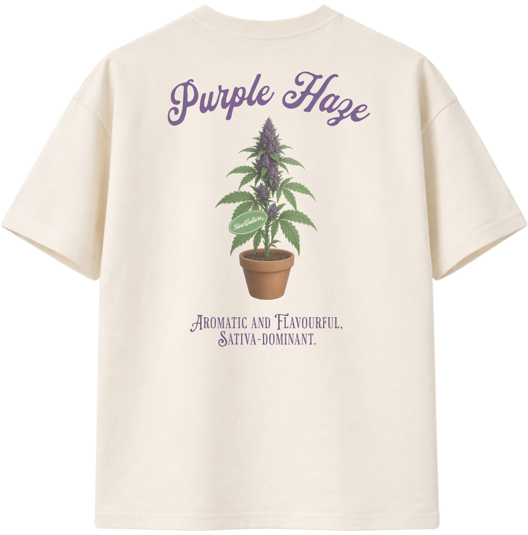 THE PURPLE HAZE Oversized Tee