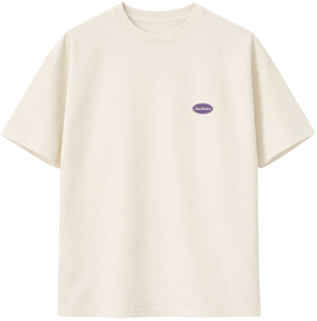 THE PURPLE HAZE Oversized Tee