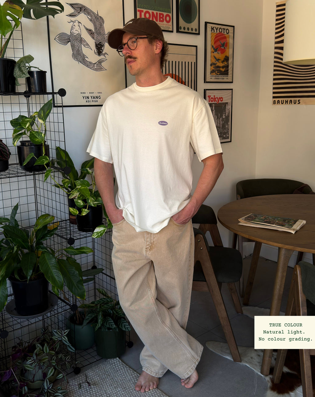 THE PURPLE HAZE Oversized Tee