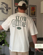 THE SLOW CULTURE Oversized Tee