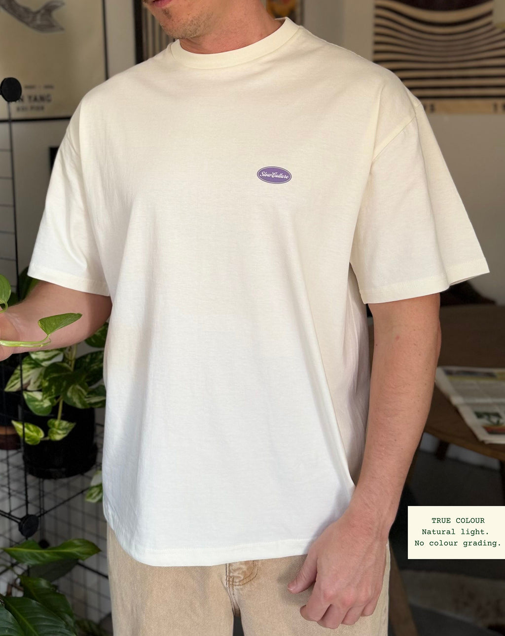 THE PURPLE HAZE Oversized Tee