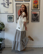 THE ESSENTIAL Women's Faded Tee - Butter