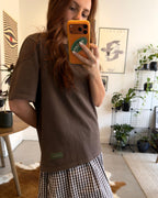 THE ESSENTIAL Women's Faded Tee - Earth