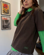 THE ESSENTIAL Women's Faded Tee - Earth